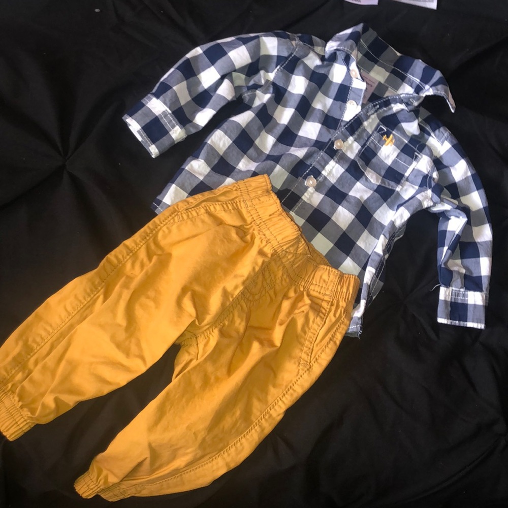 Baby boy outfit set.